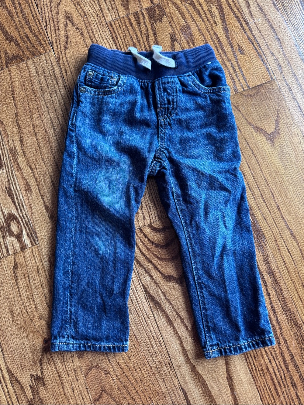 GAP Toddler Boys Blue Pull-On Jeans